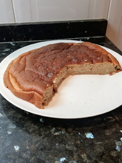 Una foto de Tarta de plátano fit!