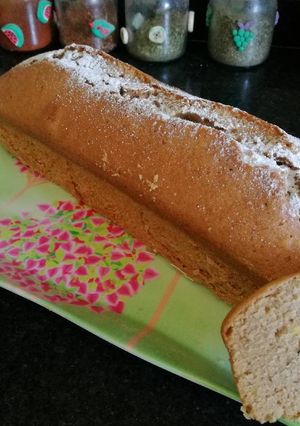 Una foto de Budín con danette de choco 🍞🍫