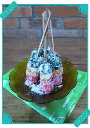 Foto resep Sate Singkong Pelangi