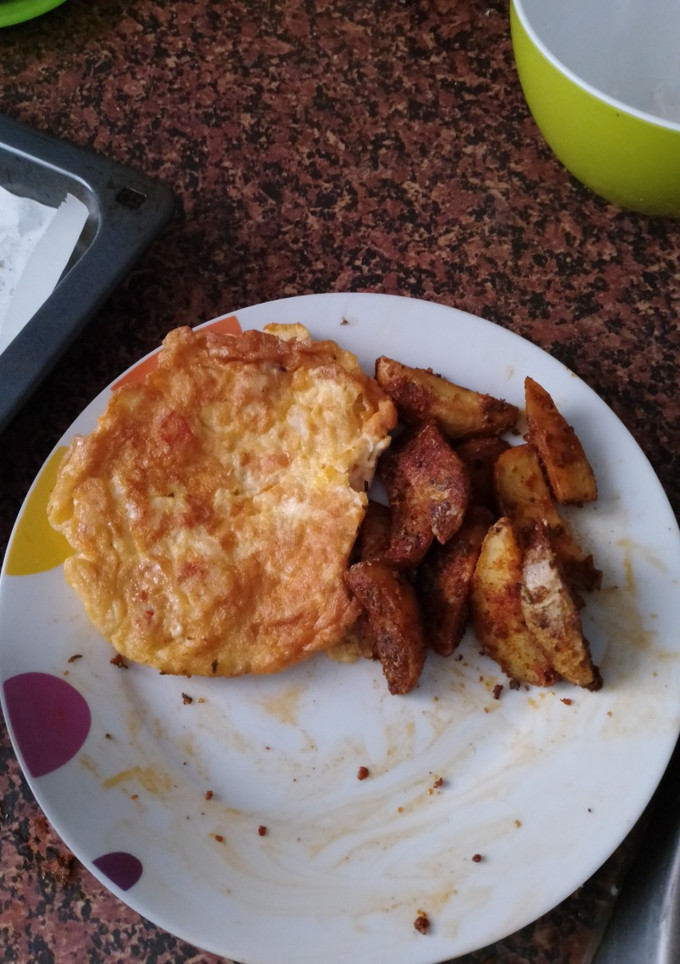 Una foto de Tortilla de gambones