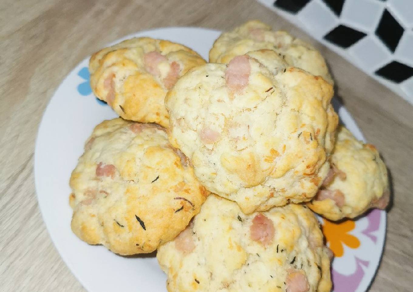 Cookies des de poulets/permigiano