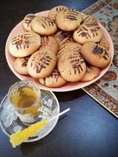 عکسی از دستور قرابیه دارچین و عسل😍