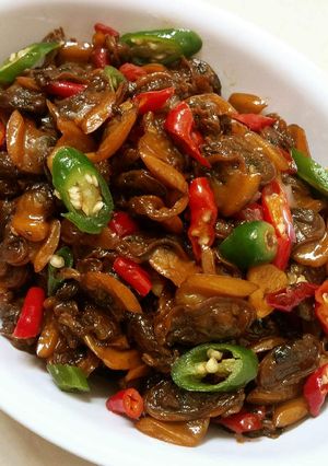 Foto resep Oseng Oseng Kerang Manis Pedas kesukaanku 