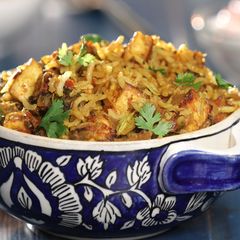 A picture of Paneer Kuska Biryani.