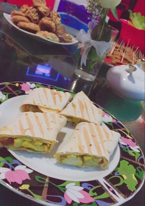 صورة لوصفة صاج🌯 دجاج🍗 على طريقتي👱🏻‍♀️