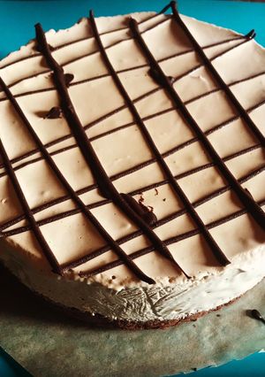 Une photo de Gâteau chocolat et glace café rapide