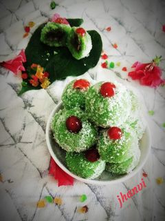 पान कोकोनट लड्डू (paan coconut ladoo recipe in Hindi) रेसिपी मुख्य फोटो