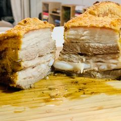 A picture of Khets’ Krispy Pork Belly.