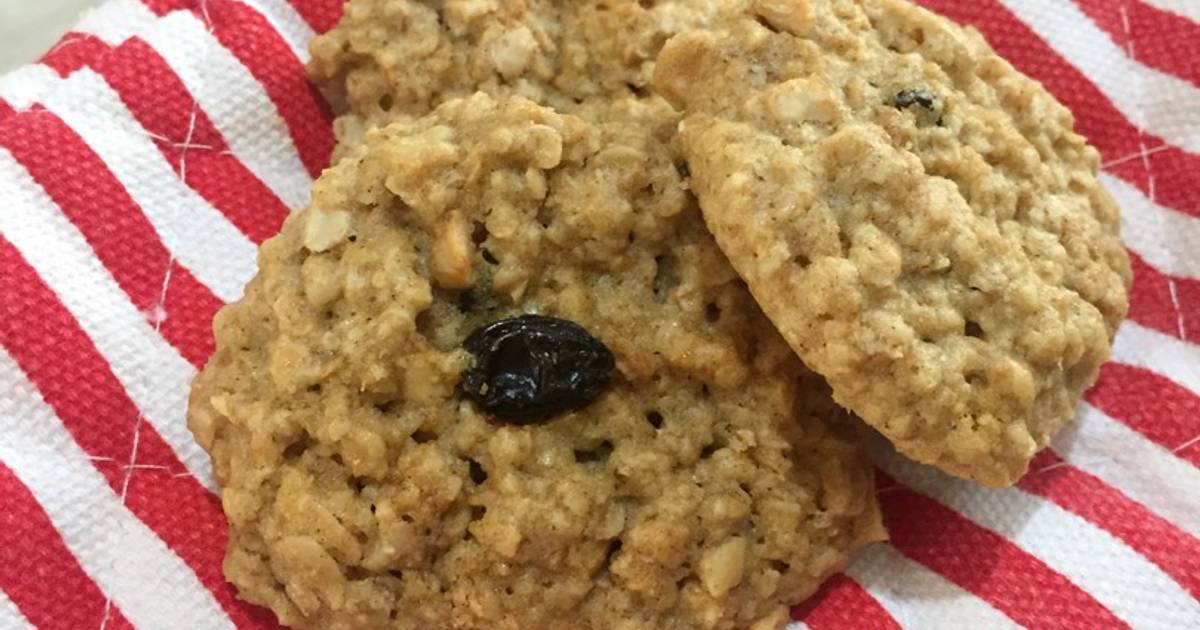 Resep Oatmeal cookies with canola oil oleh Beatrice Budi Karlinda Cookpad