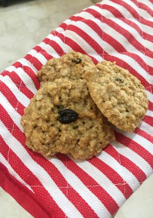 Foto resep Oatmeal cookies with canola oil