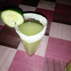 Ginger and cucumber drink A picture of Ginger and cucumber drink.