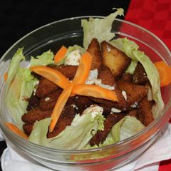 A picture of Garlic croutons.