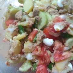 Una foto de Ensalada campera