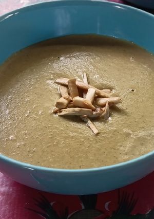 Una foto de Crema de Champiñones