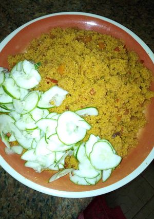 A picture of Cous cous.