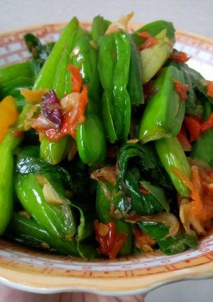 Foto resep Oseng Genjer Pedas