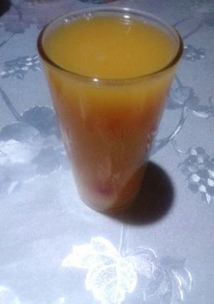 صورة لوصفة عصير الجزر