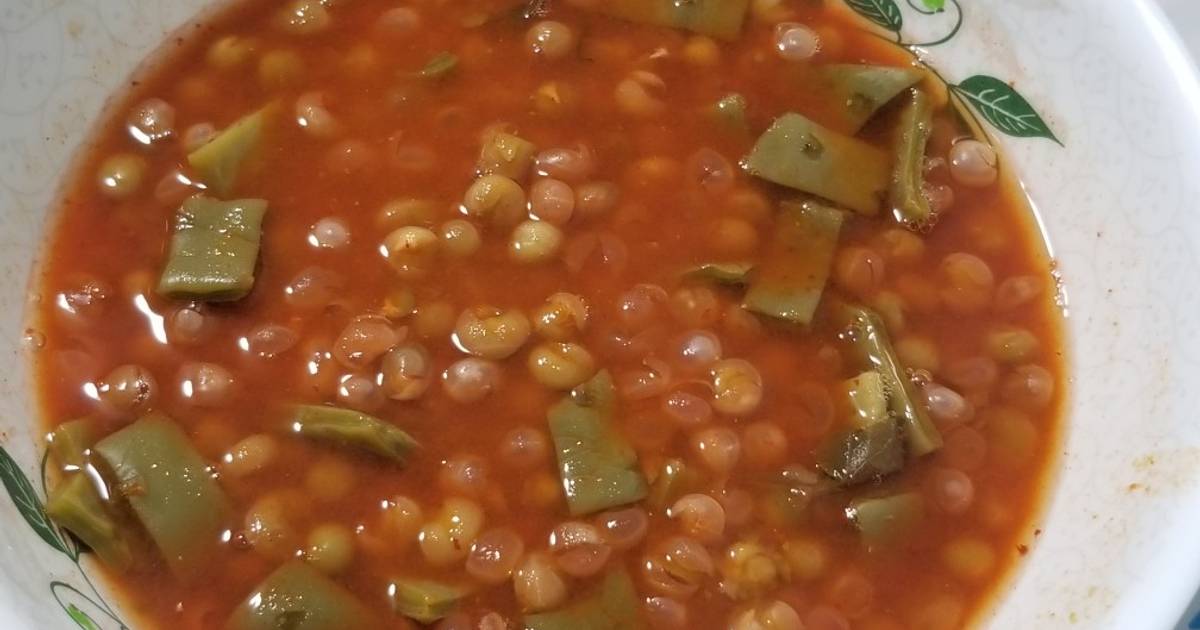 Alberjones con nopales Receta de Elvia Cookpad