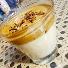 A picture of Dalgona Coffee.