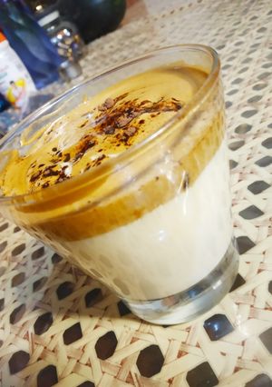 A picture of Dalgona Coffee.