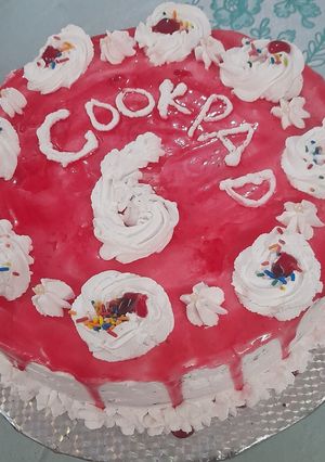 कुकपैड बर्थडे केक(cookpad birthday cake recipe in hindi) रेसिपी मुख्य फोटो