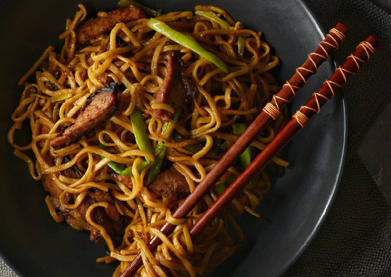 Char Siu Pork Chow Mein