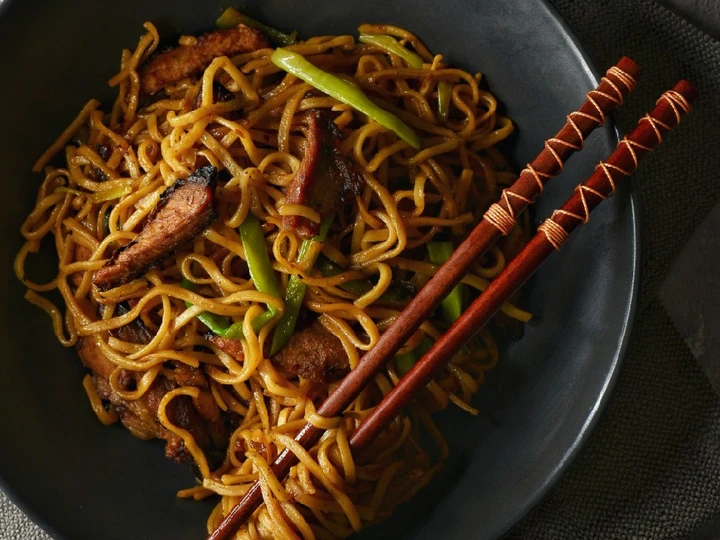 Easy Way Prepare Char Siu Pork Chow Mein the So Delicious Appealing