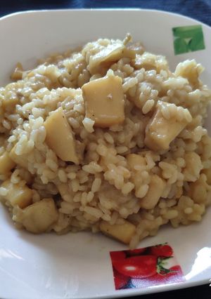 Una foto de Arroz con choco