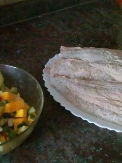 Una foto de Caballas empanadas