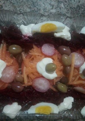 Une photo de Salade des tomates