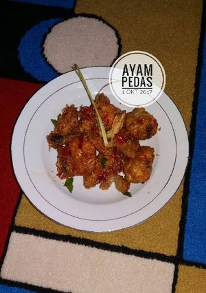 Foto resep Ayam Pedas endesss