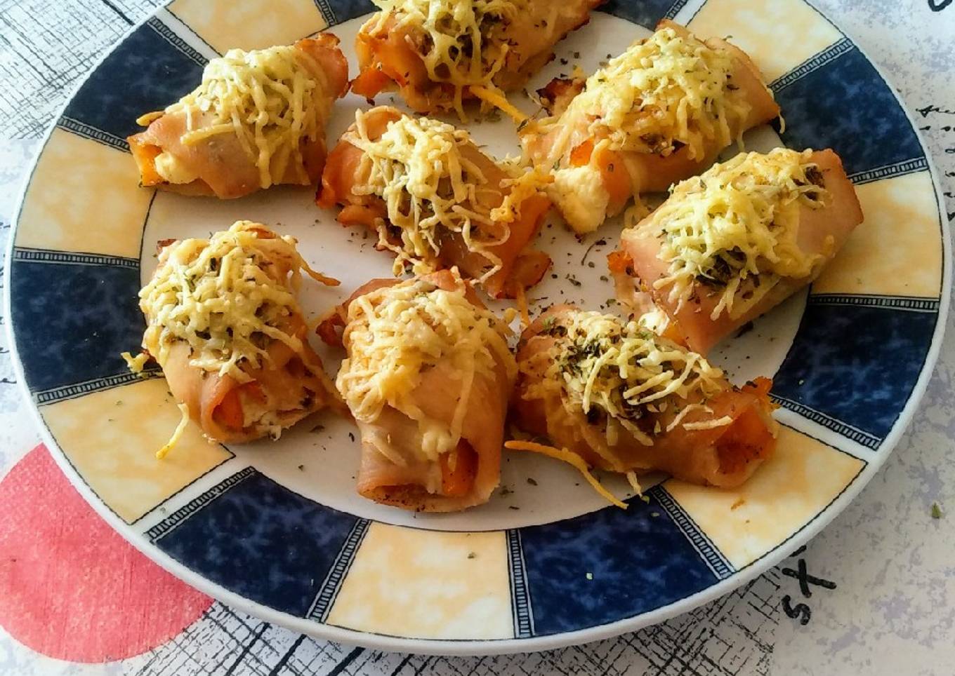 Rollitos de pollo