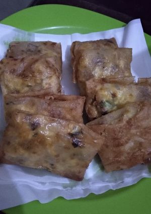 Foto resep Martabak isi telor dan bakso