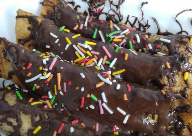 Resep Piscok Pisang Coklat Praktis Cemilan Buka Puasa Yang Enak