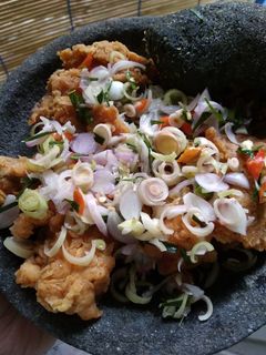 Foto resep Ayam geprek sambal matah #diulekasyik
