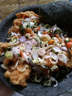 Foto resep Ayam geprek sambal matah #diulekasyik