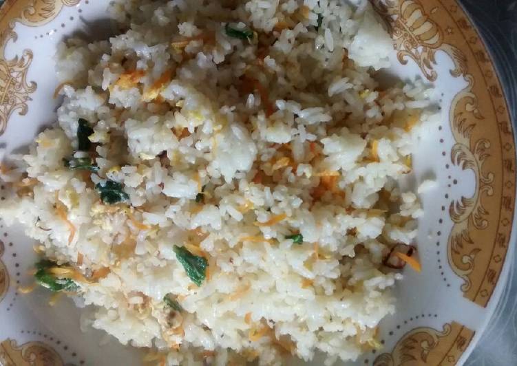 Nasi goreng telur orak arik