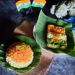 A picture of Tricolour Pulao Independence Day Special.