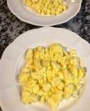 Huevos revueltos de los buenos!