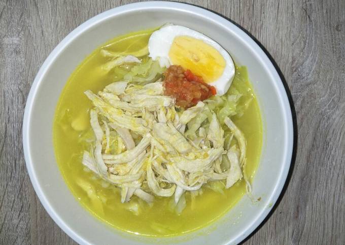 Soto Ayam Kuah Kuning