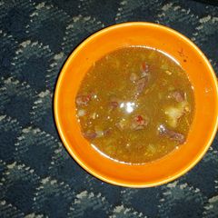 A picture of Beef Pepper Soup.