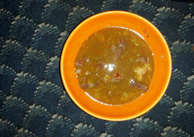 Steps to Make Ultimate Beef Pepper Soup