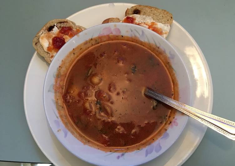 How to Make Homemade Store cupboard tomato soup