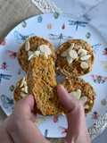 Muffins de zanahoria y avena (sin grasas, azúcar y gluten)