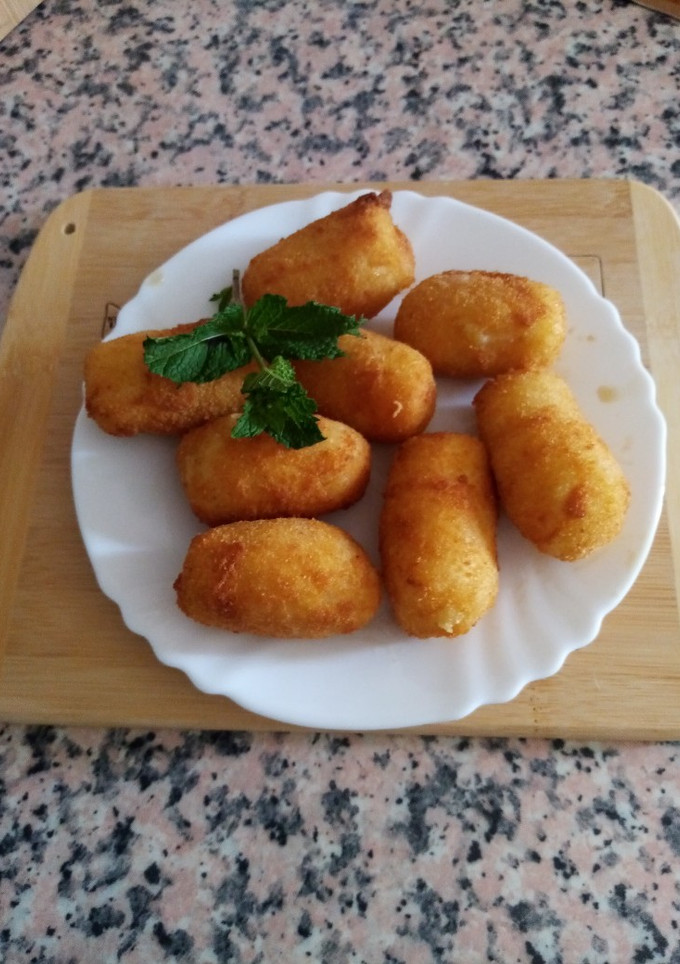 Una foto de Croquetas de patata y queso