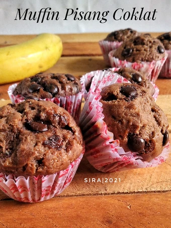 Cara Simple Membikin Resep  Muffin Pisang Coklat yang Sempurna, Lezat Sekali