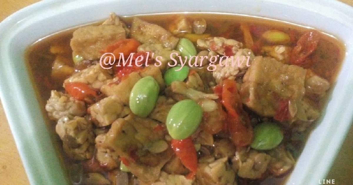  Resep  Tauco tempe  petai extra hot  oleh mel s syargawi 