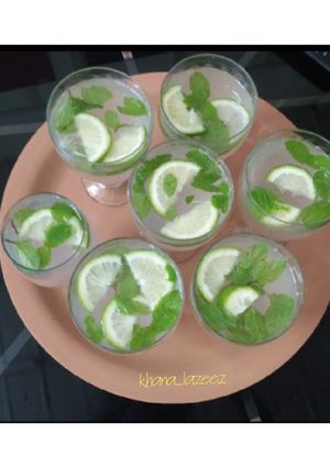 A picture of Virgin mojito.