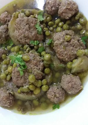 صورة لوصفة بزلاء بقرنون محشي