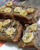 Budín de banano